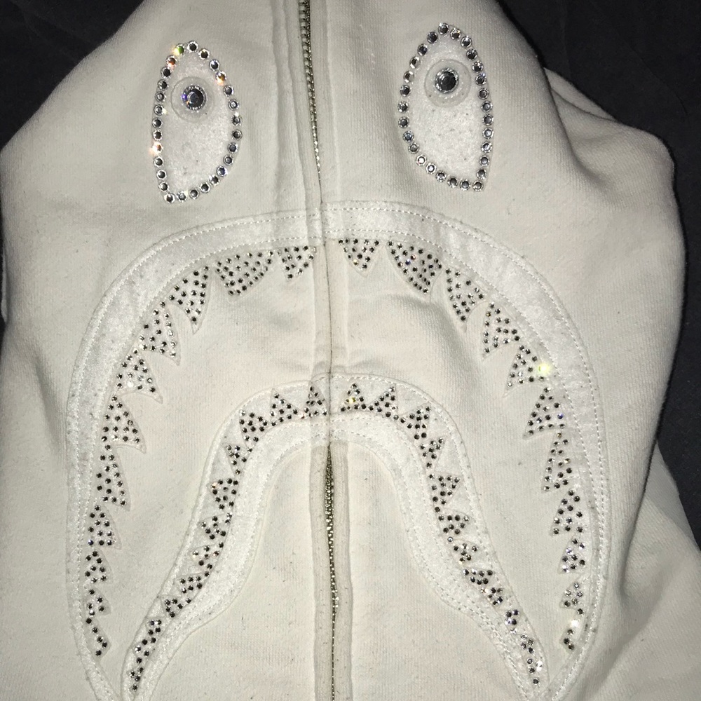 SOLD Bape x Swarovski 10th Anniversary hoodie